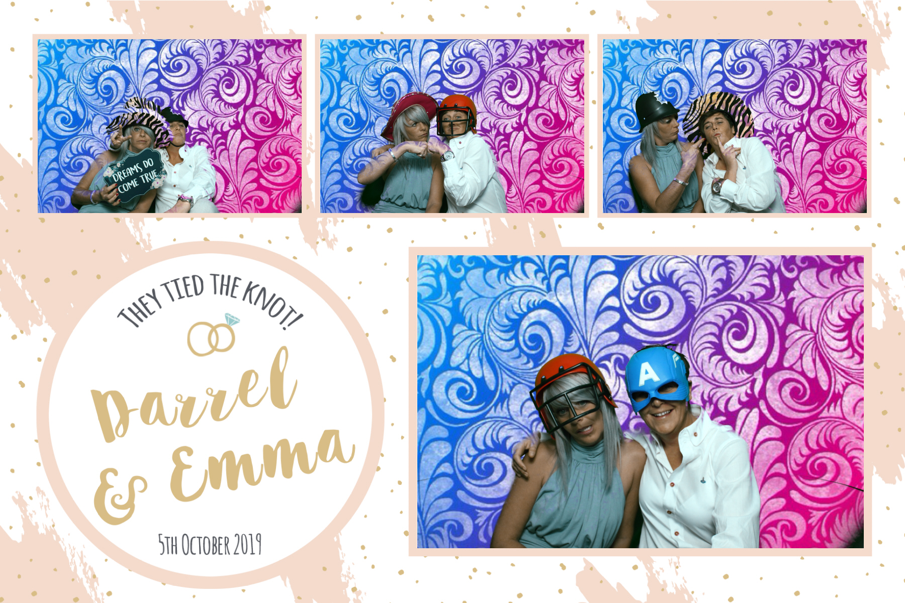 Darrel and Emma | View more photos from the event at gallery.blissbooth.co.uk/u/BlissBooth/Darrel-and-Emma